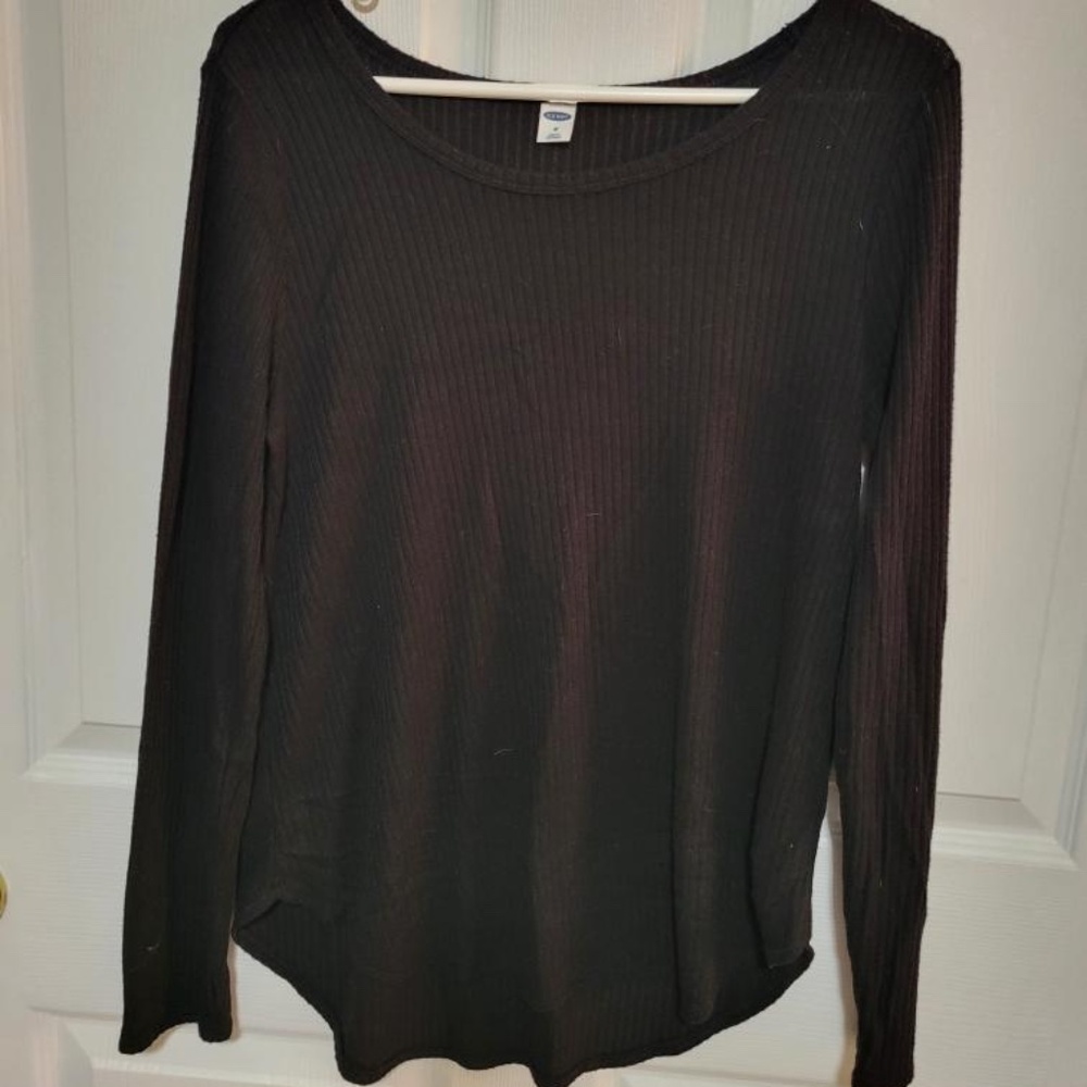 Black long sleeve shirt